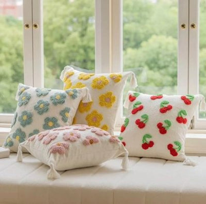 Spring Throw Pillow Cover